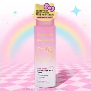 The Crème Shop x Hello Kitty Pure Cure Strawberry Milk Toner new!